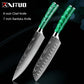Japanese-Inspired Mastery Stainless Steel Kitchen Knife Set 