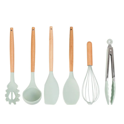 Silicone Kitchen Utensil Set with Wooden Handles .jpg